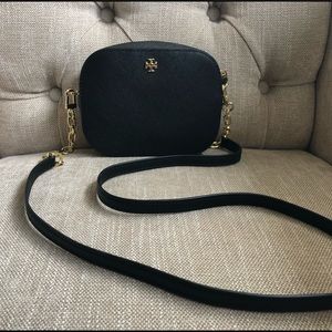 Tory Burch Mini Round Emerson Crossbody